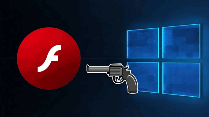 Windows 10 está borrando Flash Player